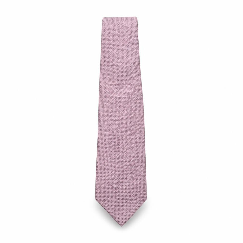 Racing Green Mens Pink Polka Dot Silk Pointed Tie One Size