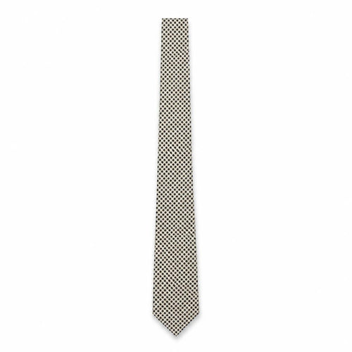 Luciano Versi Mens Multicoloured Plaids & Checks Silk Pointed Tie One Size