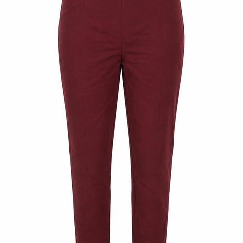 ASOS Womens Red  Polyester Trousers  Size 10 L26 in Slim Zip