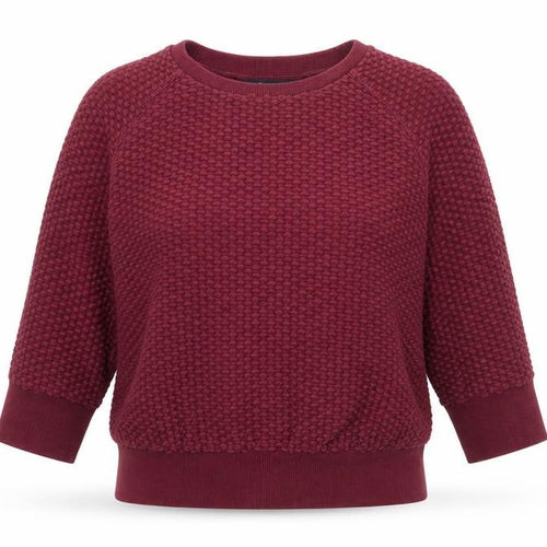 French Connection Womens Purple Crew Neck  Cotton Pullover Jumper Size XS