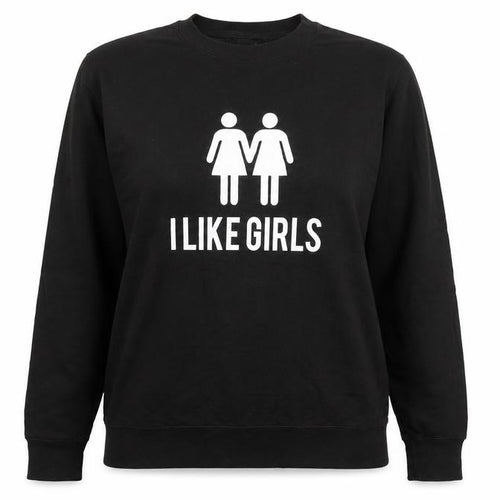 AWD Womens Black  Cotton Pullover Sweatshirt Size M   - Like Girls