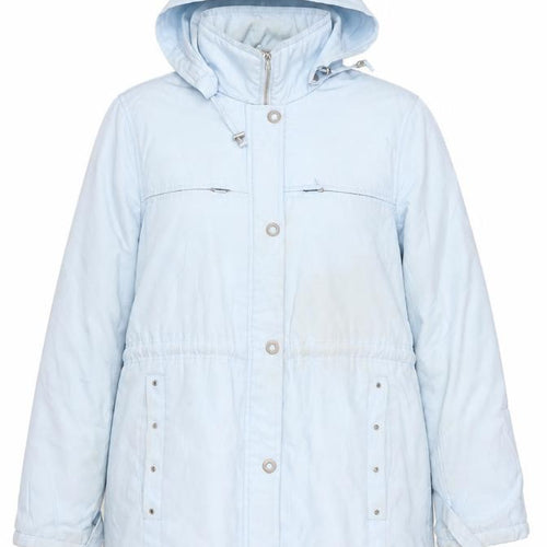 Daxon Womens Blue   Anorak Coat Size L  Zip
