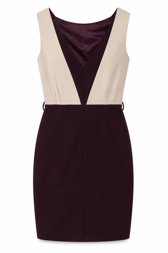 Apricot Womens Purple  Polyester Bodycon  Size XS  V-Neck