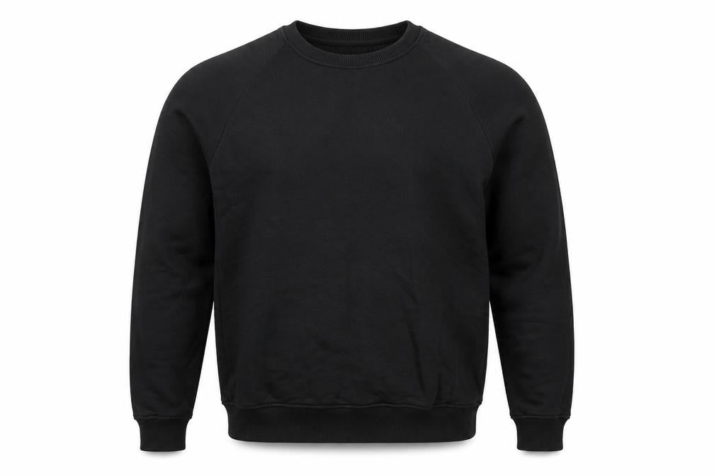 Front view of Next men’s grey cotton pullover sweatshirt, size S