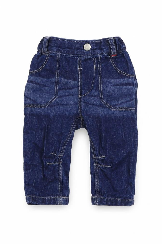 George Baby Blue  100% Cotton Jogger Jeans Size 3-6 Months