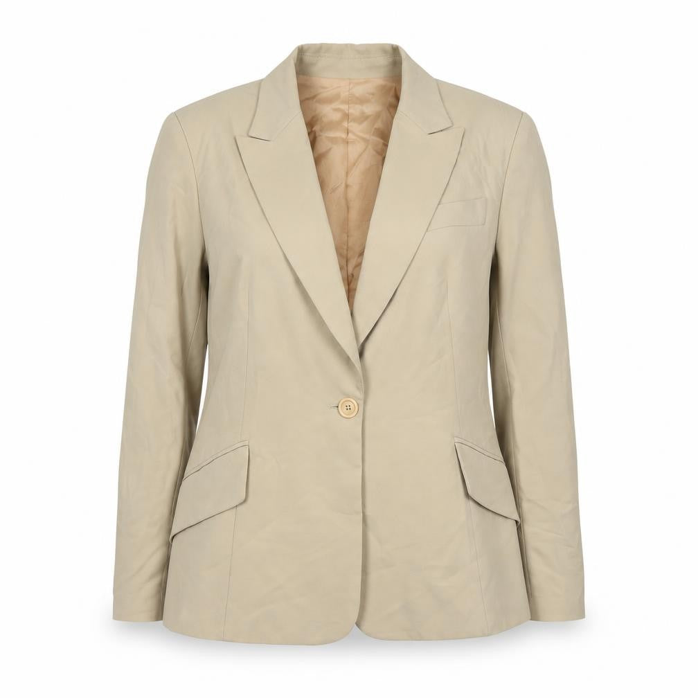 Zara Womens Beige   Jacket  Size 42