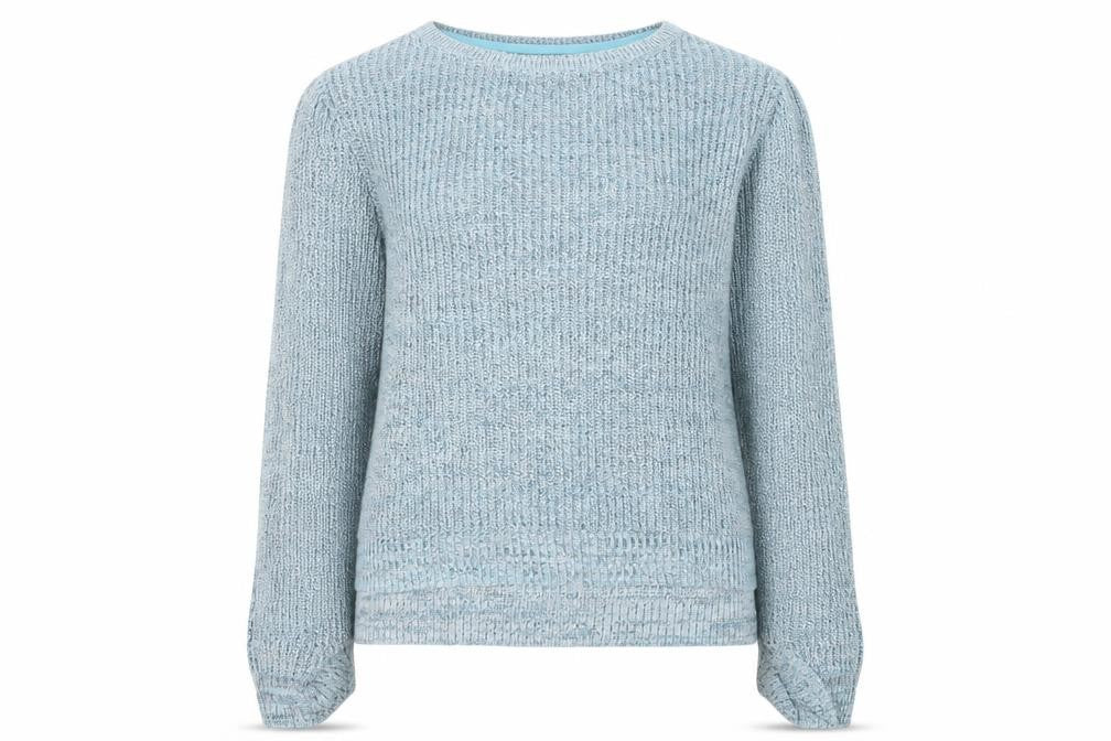 LOGG Girls Blue Round Neck  Cotton Pullover Jumper Size 14 Years