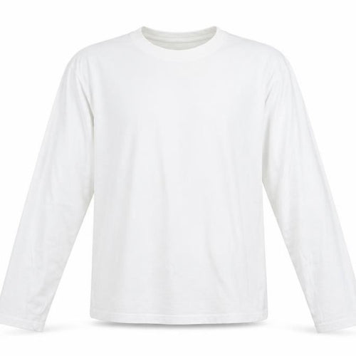 HeyBig Mens White  Cotton  Polo Size XL Round Neck