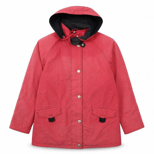 YS Womens Pink   Overcoat Coat Size L  Zip