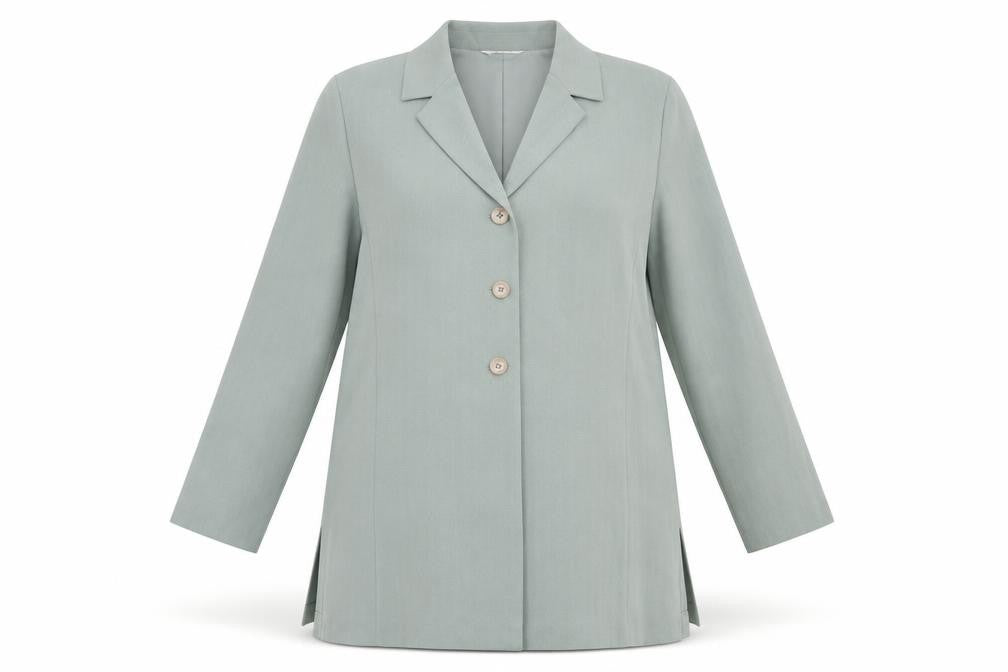 St.Bernard Womens Green   Jacket Blazer Size 14  Button