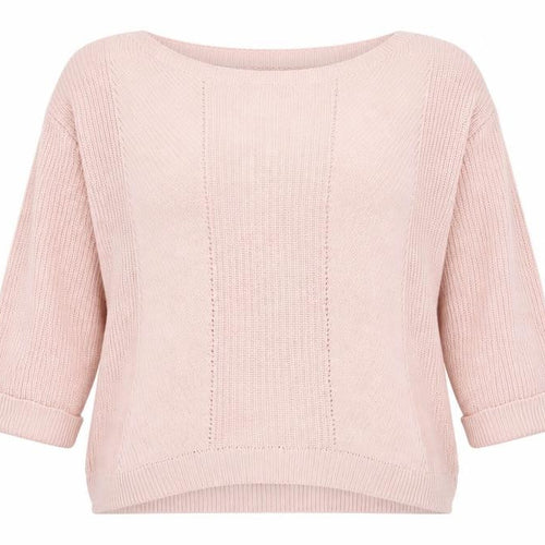 Marks and Spencer Womens Pink Round Neck  Cotton Pullover Jumper Size XL