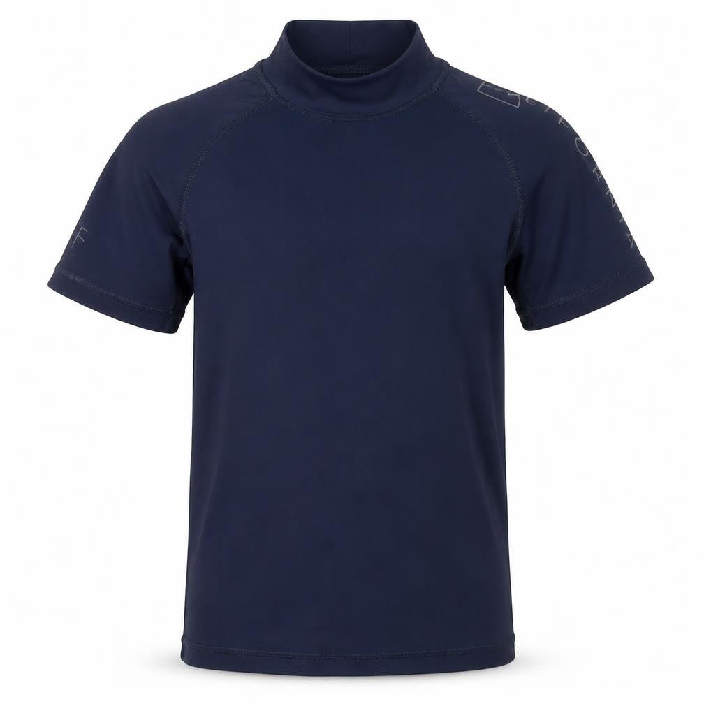 Next Boys Blue  Nylon Basic Tank Size 6 Years High Neck Pullover