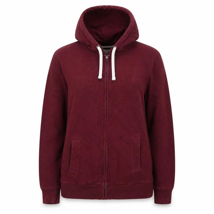 Jack Wills Womens Purple Cotton Full Zip Hoodie Size XS Zip - Jack wills