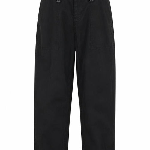 Topshop Womens Black  Lyocell Trousers  Size 34 L24 in Regular