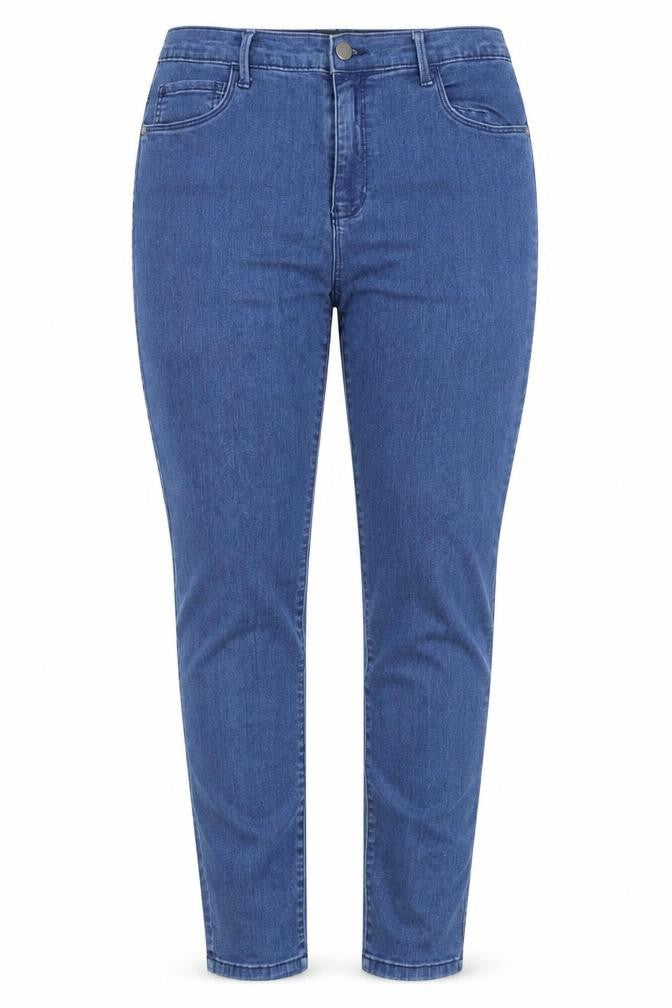Only Womens Blue  Cotton Skinny Jeans Size XL L30 in Regular Button