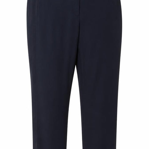 Marks and Spencer Womens Blue  Viscose Trousers  Size 18 L31 in Regular