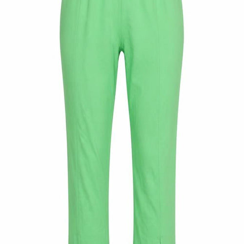 Missguided Womens Green  Cotton Jegging Trousers Size 8 L33 in Regular