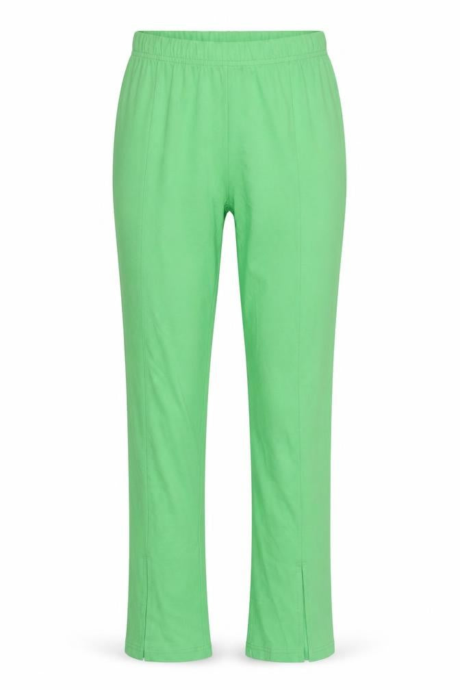 Missguided Womens Green  Cotton Jegging Trousers Size 8 L33 in Regular