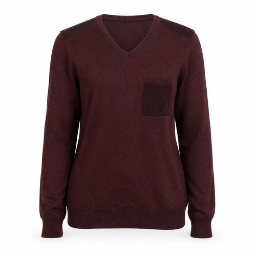 Twisted Soul Womens Purple V-Neck  100% Cotton Pullover Jumper Size XS