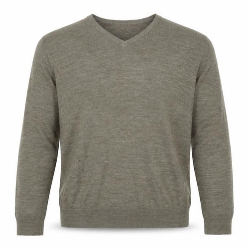 Marks and Spencer Mens Green Round Neck  Acrylic Pullover Jumper Size XL