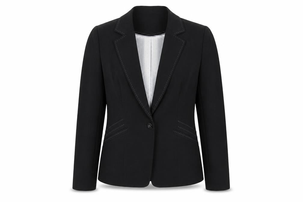 Marks & Spencer Womens Grey  Polyester Jacket Suit Jacket Size 12