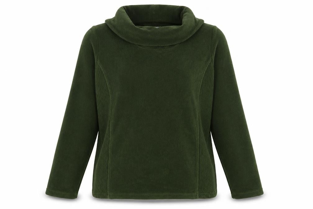 TIGI Womens Green  Polyester Pullover Sweatshirt Size 10