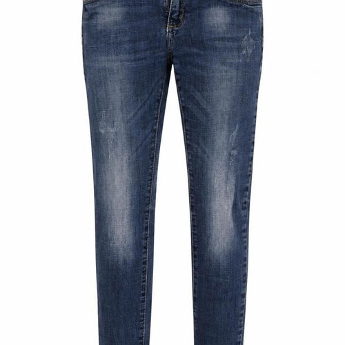 Version Jeans Womens Blue  Cotton Skinny Jeans Size 29 L29 in Regular