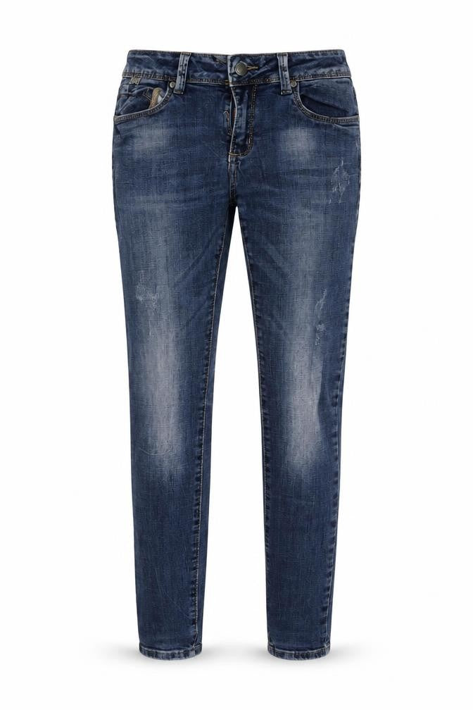 Version Jeans Womens Blue  Cotton Skinny Jeans Size 29 L29 in Regular
