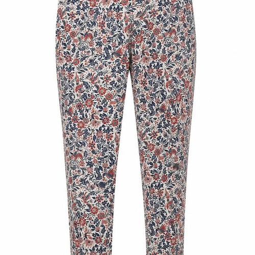 New Look Womens Multicoloured Fair Isle Polyester Carrot Trousers Size 10 L25 in Regular