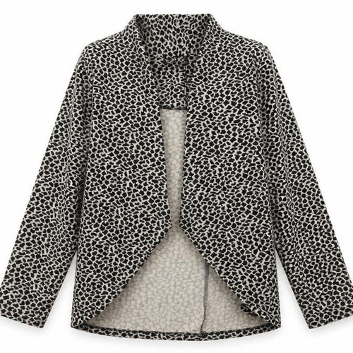 George Womens Multicoloured V-Neck Animal Print Polyester Cardigan Jumper Size 10