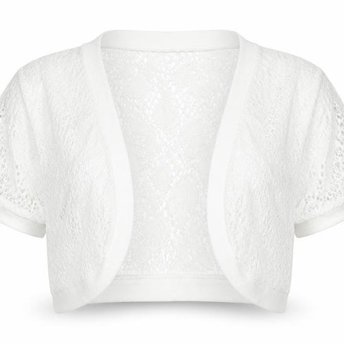 Abollria Womens Ivory V-Neck  Polyester Cardigan Jumper Size XL