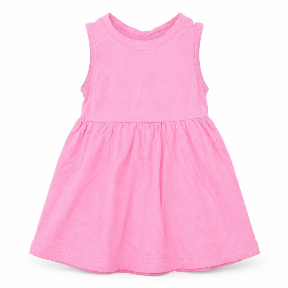 Preworn Girls Pink  Cotton A-Line  Size 2 Years  Crew Neck Pullover