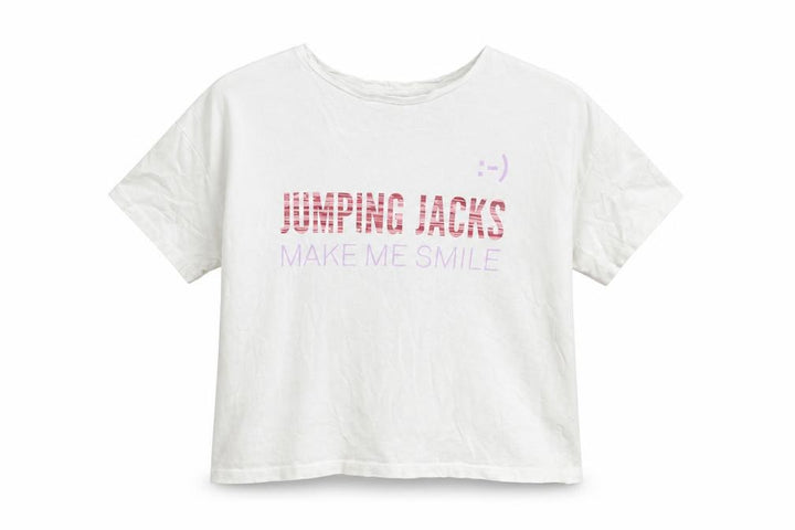 Mango Girls White Cotton Basic T-Shirt Size 11-12 Years Crew Neck Pullover - Jumping Jacks