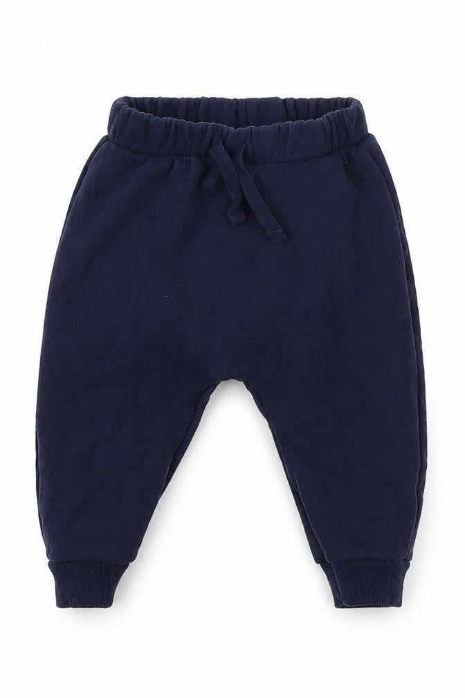 George Boys Blue  Cotton Sweatpants Trousers Size 3-6 Months  Drawstring