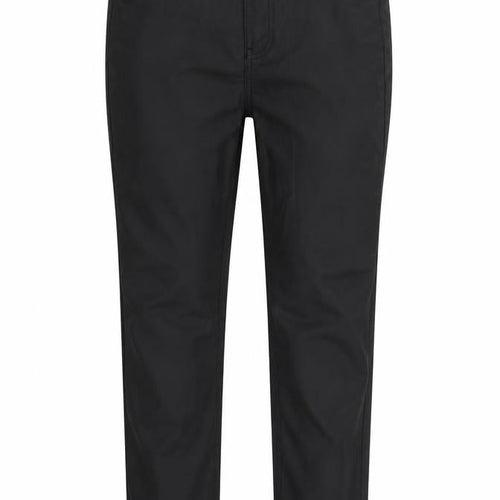 Denim Co Womens Black  Cotton Trousers  Size 8 L28 in Regular Button