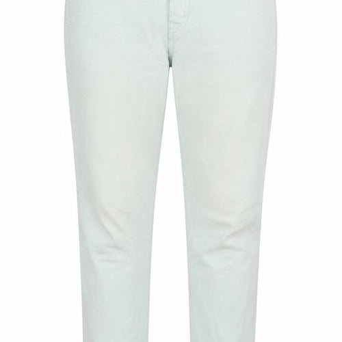 F&F Womens Green  Polyester Tapered Jeans Size 10 L26 in Regular Zip