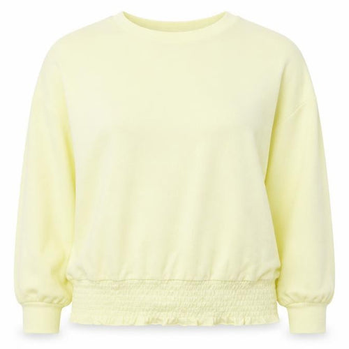NEXT Womens Yellow  Viscose Jersey T-Shirt Size 14 Round Neck