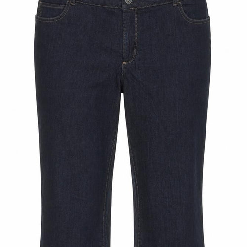Monsoon Womens Blue  Cotton Cropped Jeans Size 40 in L21 in Regular Zip