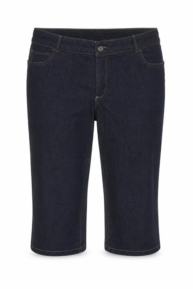 Monsoon Womens Blue  Cotton Cropped Jeans Size 40 in L21 in Regular Zip