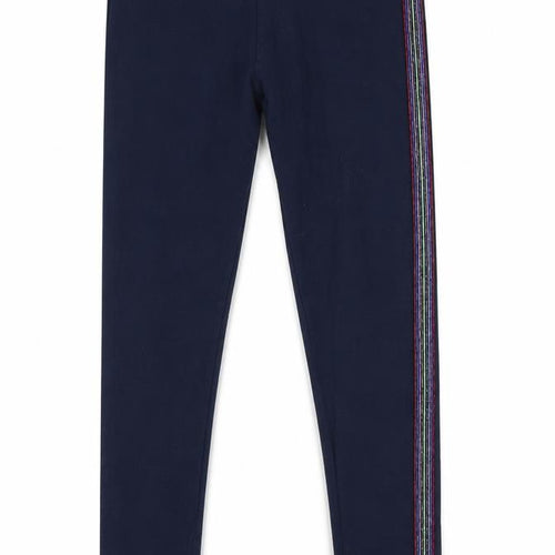 NEXT Girls Blue  Cotton Jegging Trousers Size 11 Years  Regular