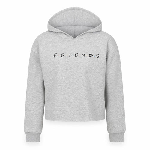 New Look Girls Grey  Polyester Pullover Hoodie Size 12-13 Years   - Friends