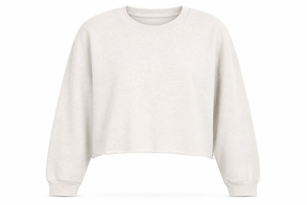 Front view of Primark women’s pink polyester pullover sweatshirt, size XS