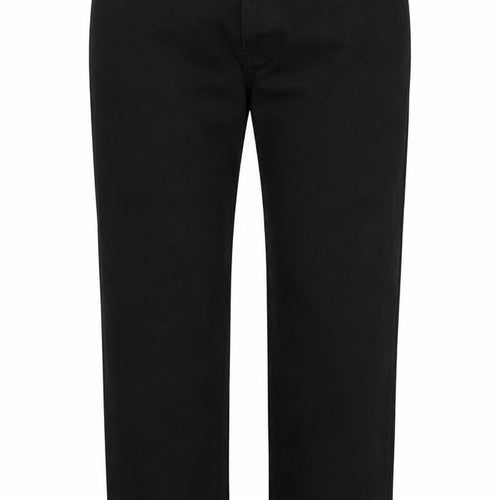 Blue Circle Womens Black  Cotton Straight Jeans Size 61 in L30 in Regular Button