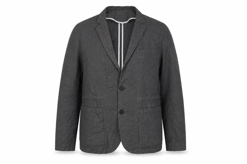 Front view of Debenhams women’s grey jacket blazer, size M