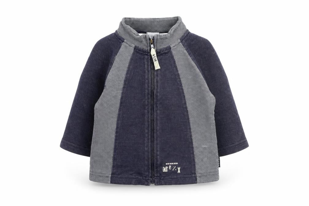 Mexx Baby Blue  Cotton Full Zip Jumper Size 12-18 Months  Zip