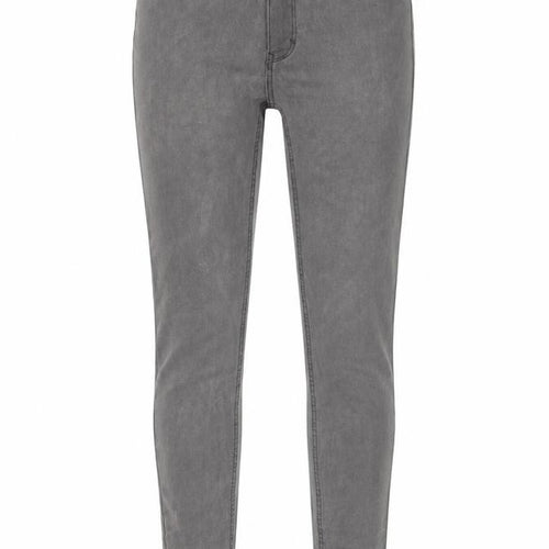 Pull&Bear Womens Grey  Cotton Skinny Jeans Size 8 L27 in Regular Button
