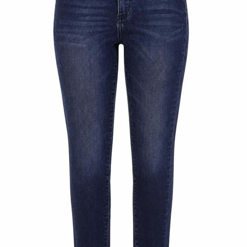 Savida Womens Blue  Cotton Skinny Jeans Size 8 L29 in Regular Zip