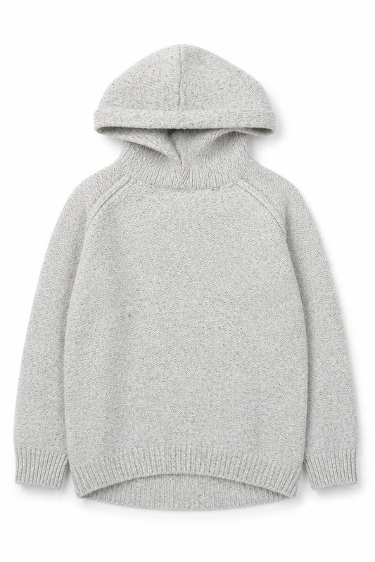 Front view of Next girls’ green round neck cotton jumper, size 9, years pullover