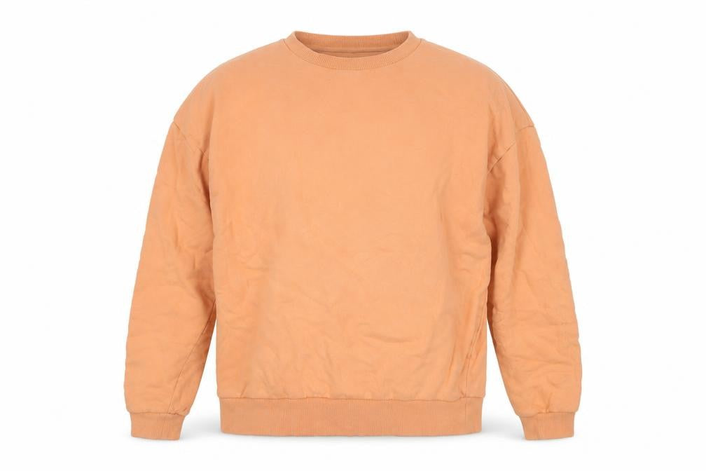 ASOS Mens Orange  Polyester Pullover Sweatshirt Size L