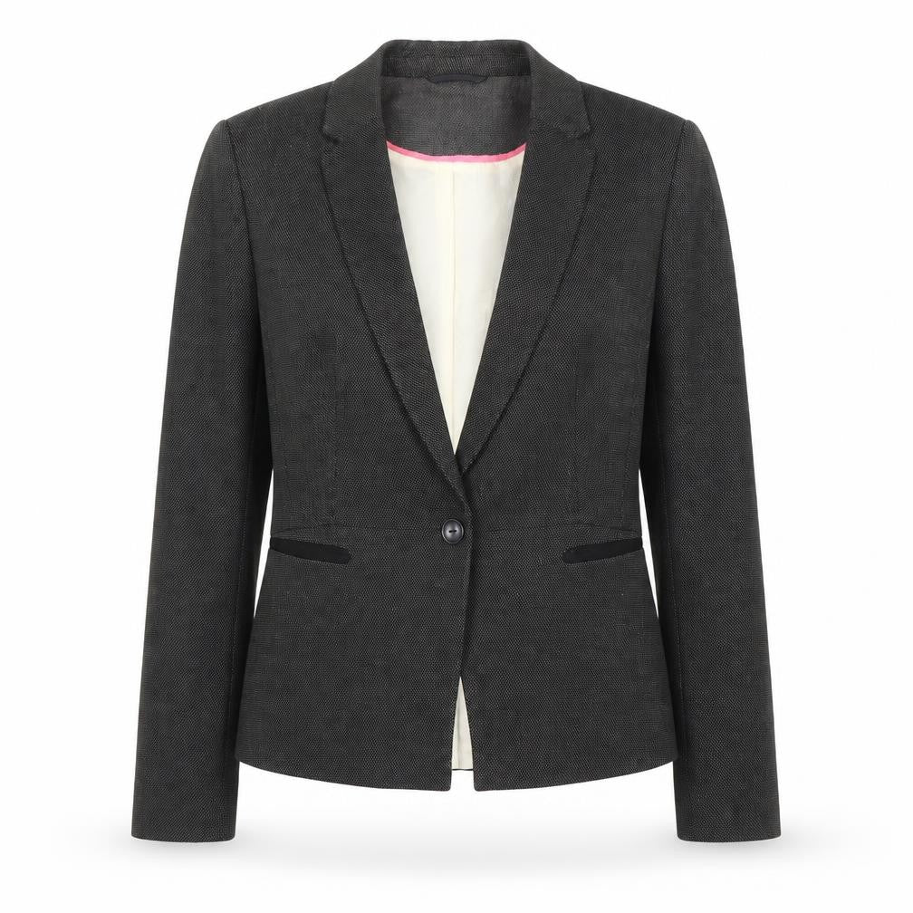 Next Womens Grey  Polyester Jacket Blazer Size 10